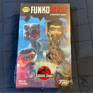 NWOT Funkoverse Jurassic Park 101 Strategy Game